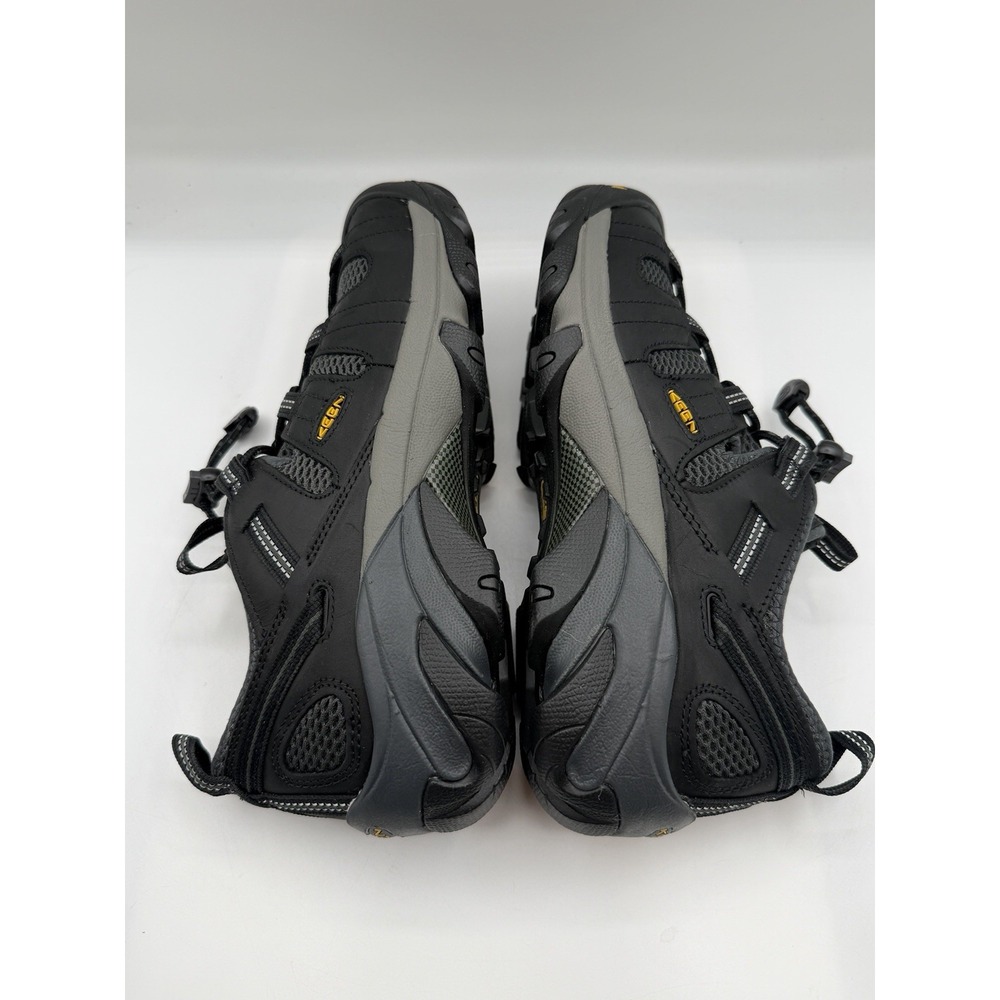 KEEN Atlanta Cool Steel Toe Work Shoes,Men's 10.5 EE,(X-WIDE),Black,EH Rated,NIB - Picture 9 of 16